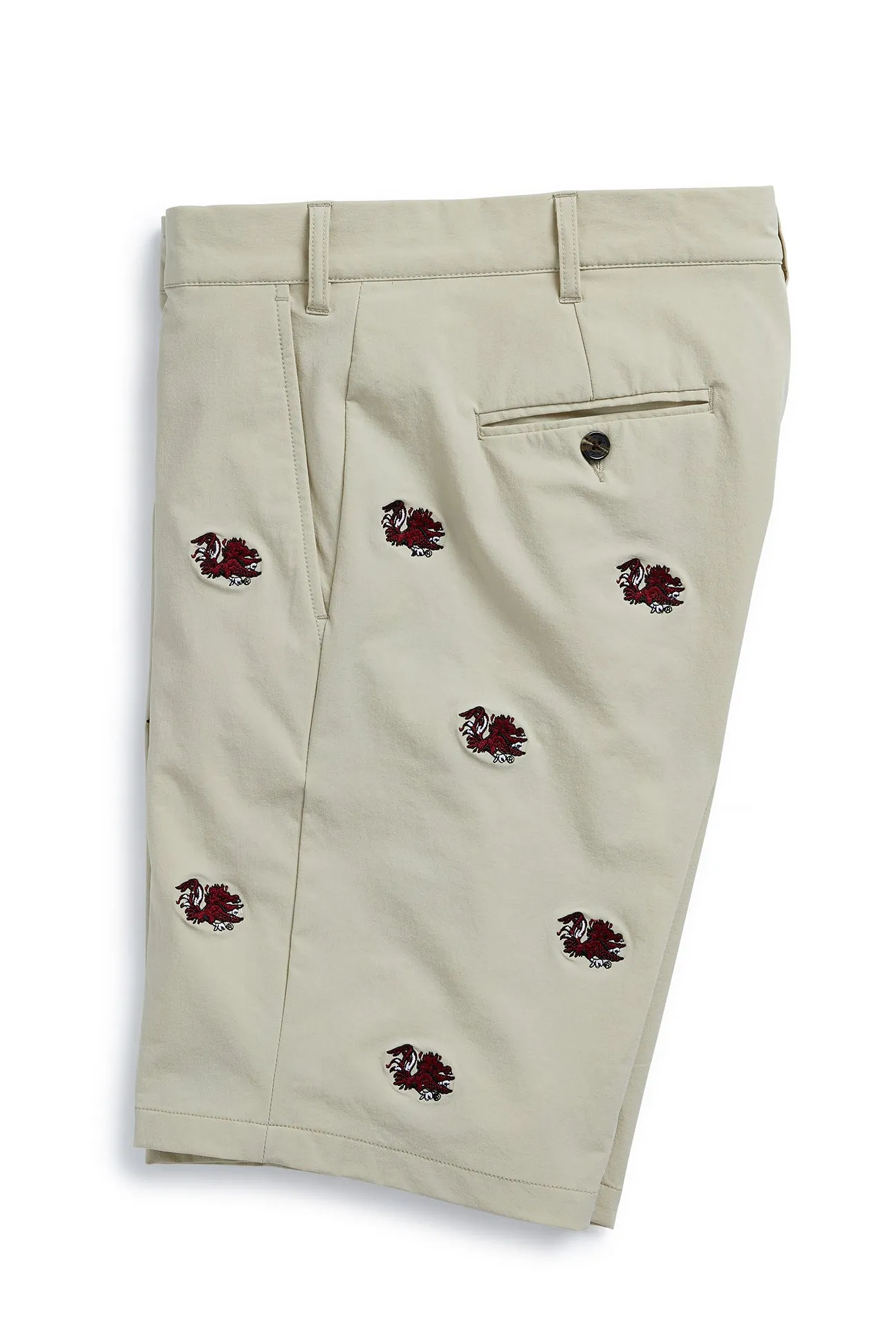 Collegiate ACKformance Short Khaki with University of South Carolina Gamecocks