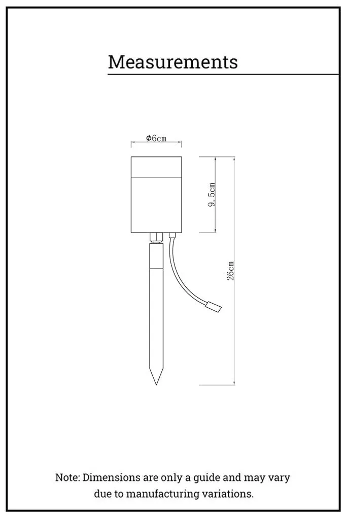 Coober DIY Garden Spike Spot Light