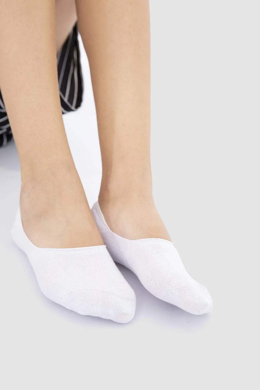 Cotton Invisible Socks - 3 Pairs