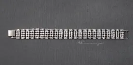 CZ Tennis Bracelet with Marquise Accents