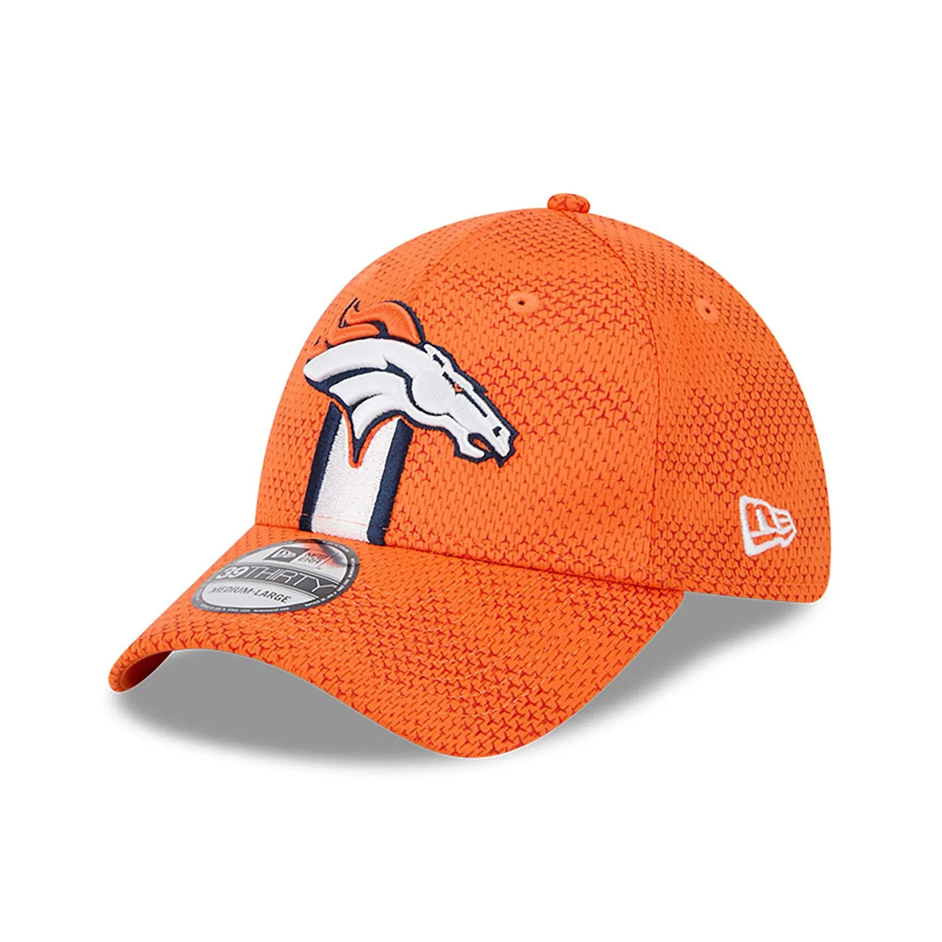 Denver Broncos NFL Sideline 2024 Orange 39THIRTY Stretch Fit Cap