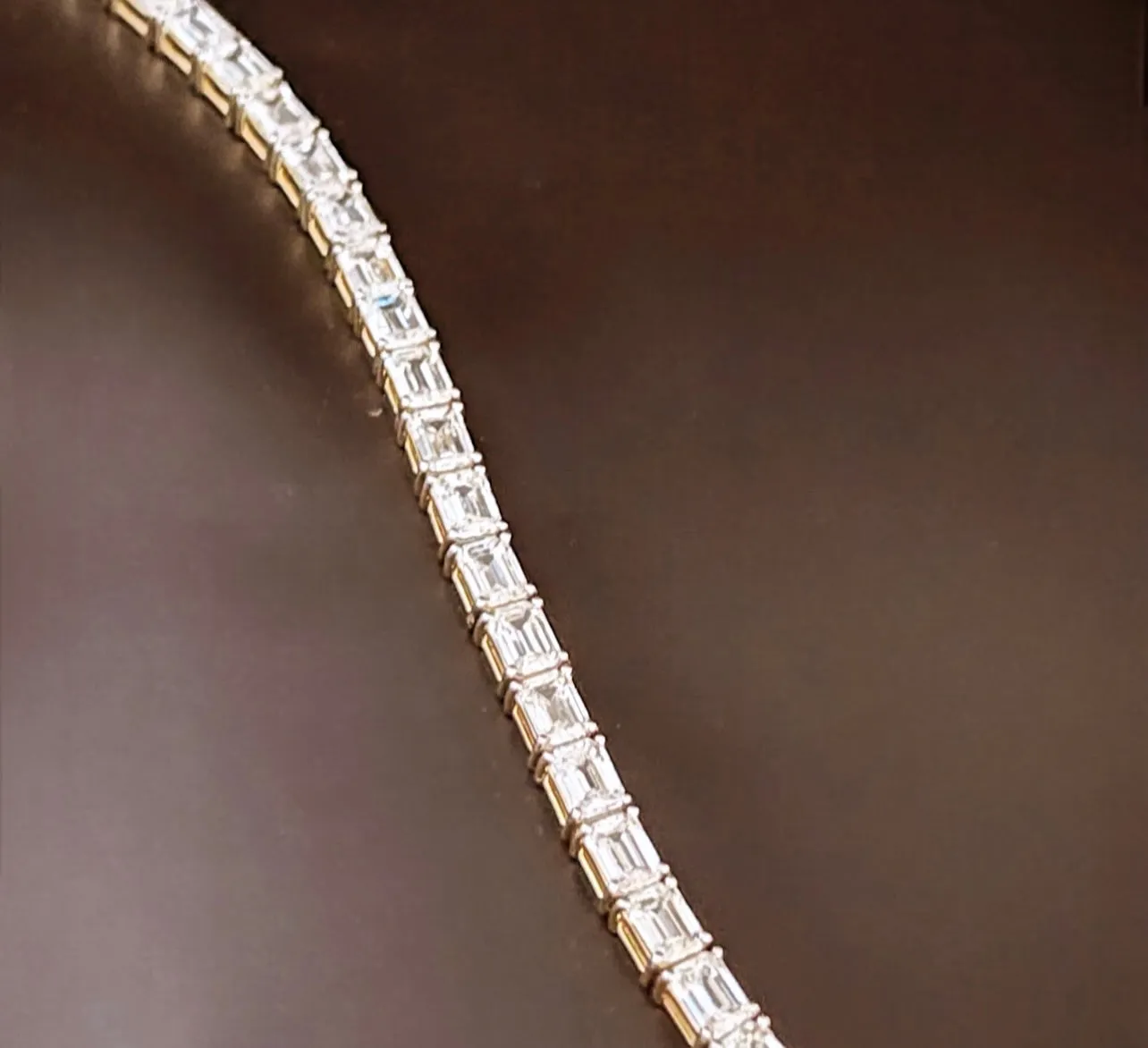 Diamond tennis bracelet