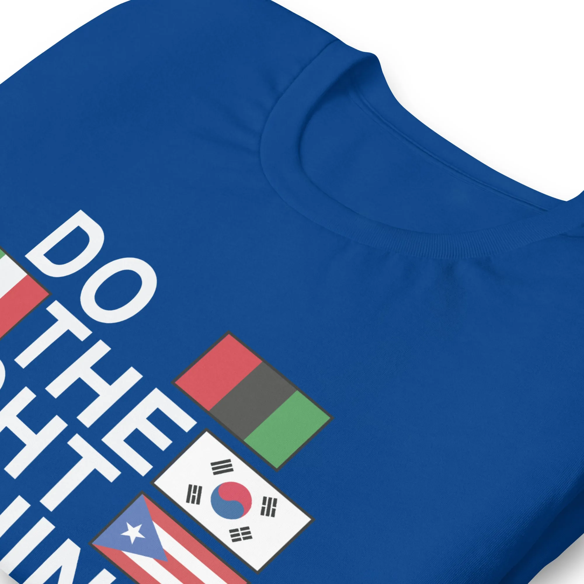 Do The Right Thing Flag Tee (Blue)