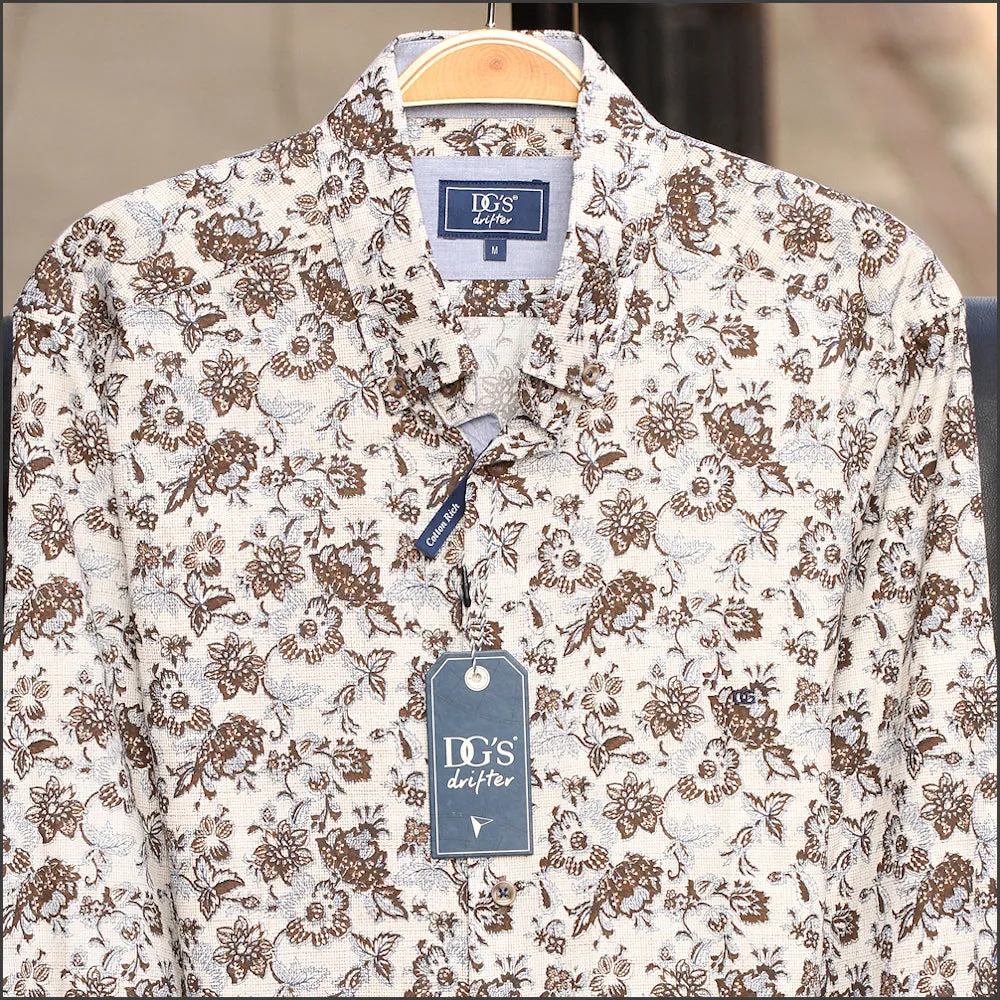 Drifter Ivano Multi Pattern LS Shirt^