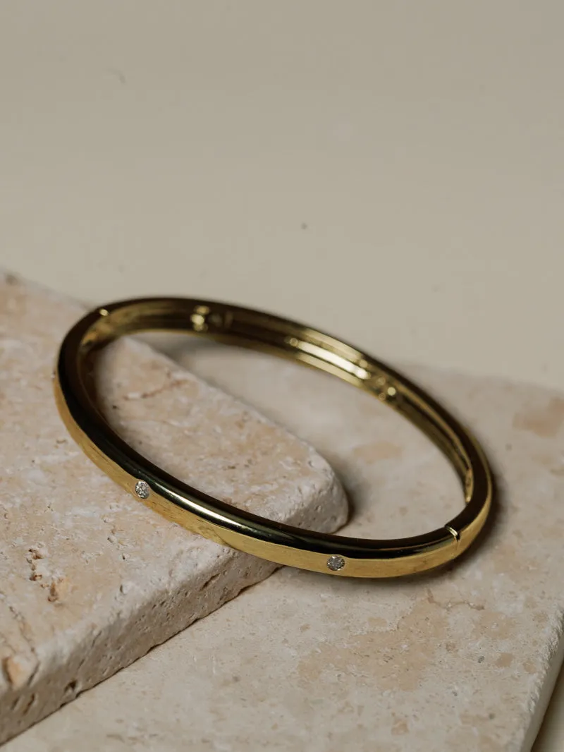 Emily Pavé Bangle Bracelet