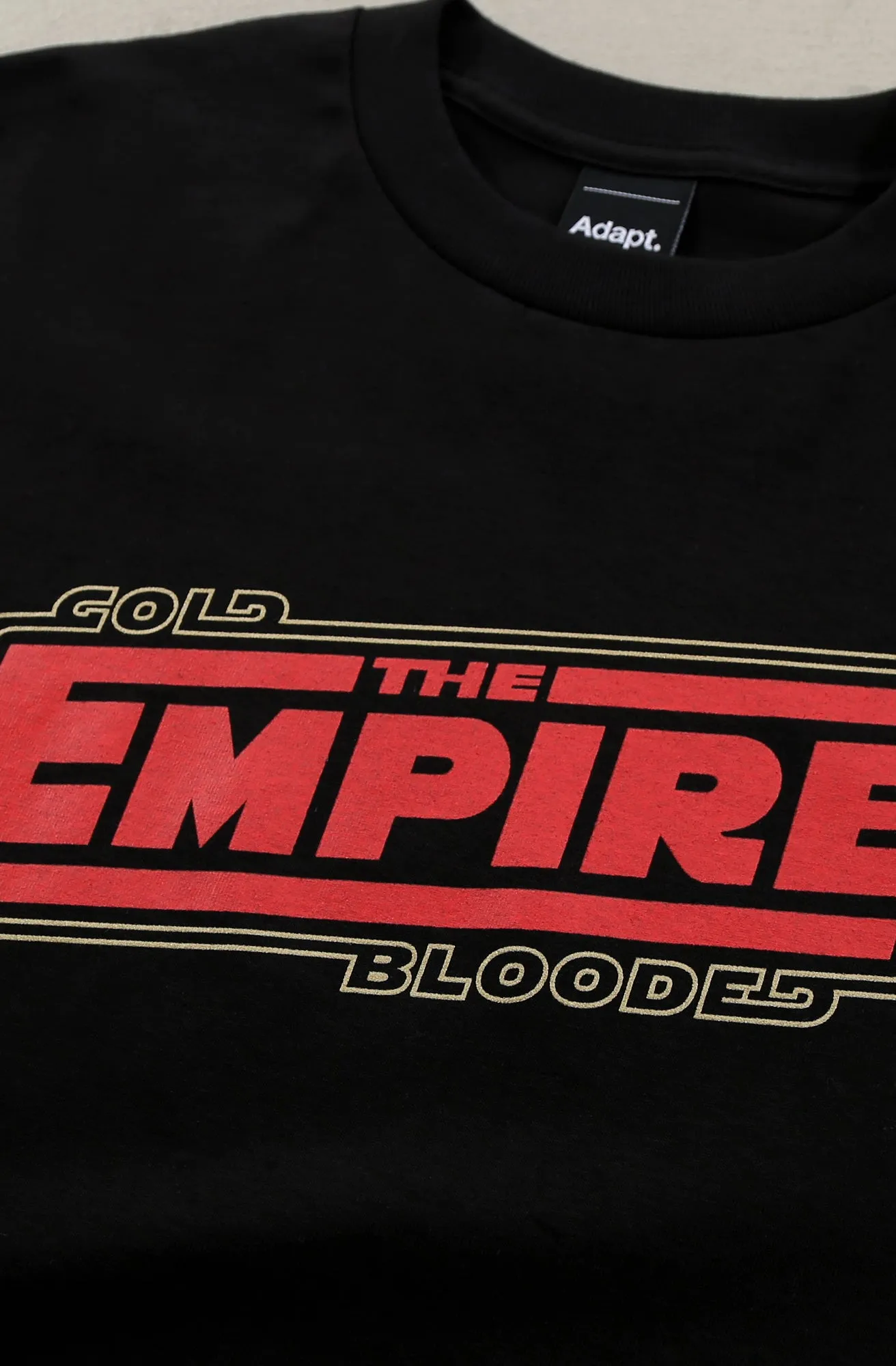 Empire Strike (Men's Black Long Sleeve Tee)