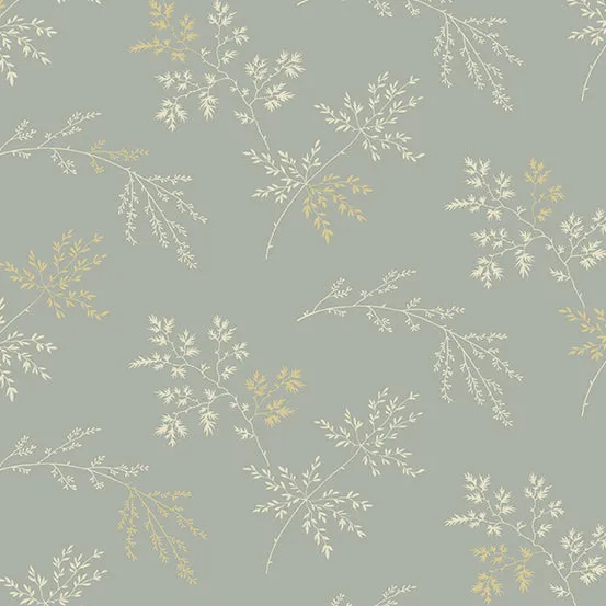 Fabric MOONLIGHT TWIGS from Moonstone Collection by Edyta Sitar for Andover, A-9454-C