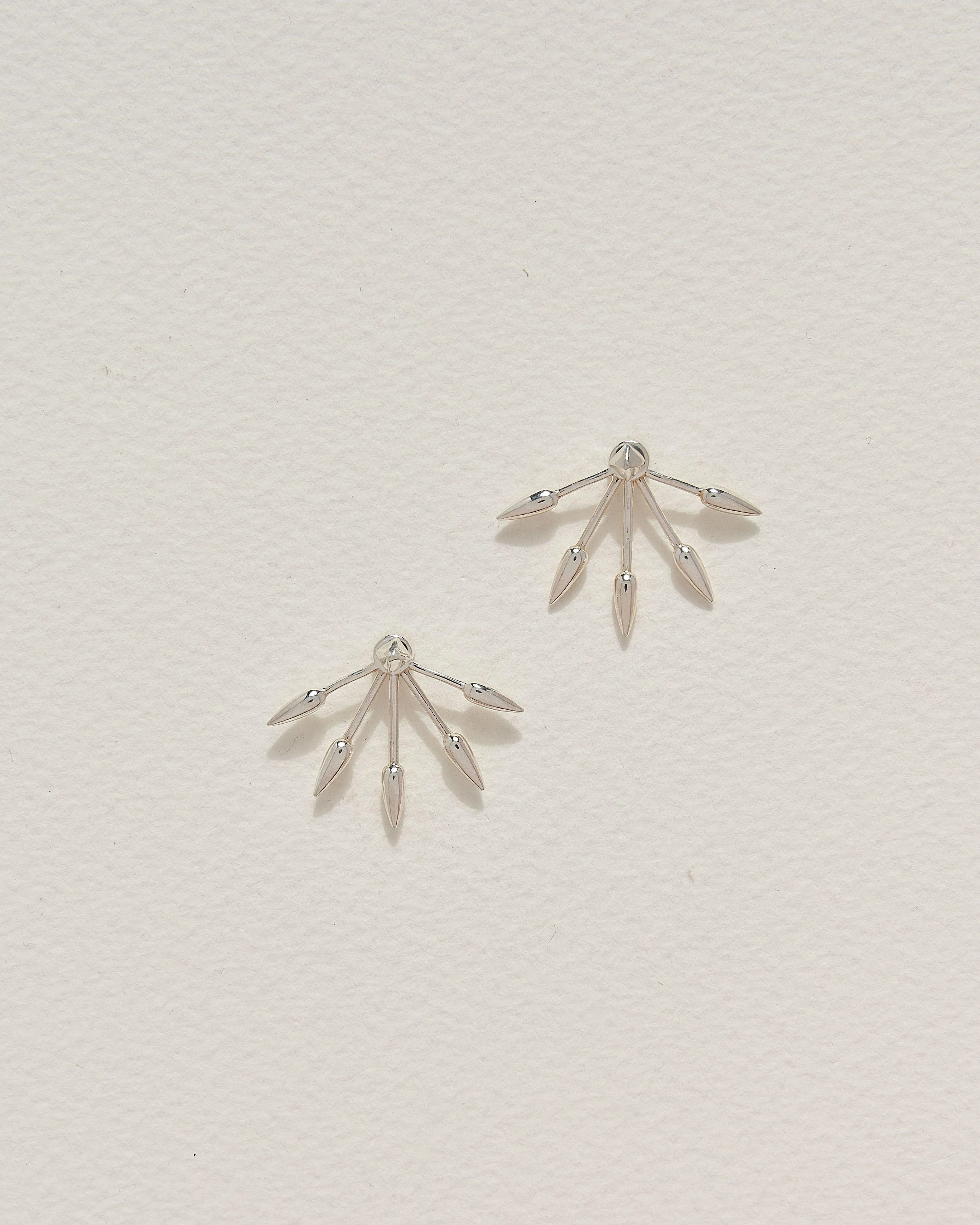 Five Spike Earrings