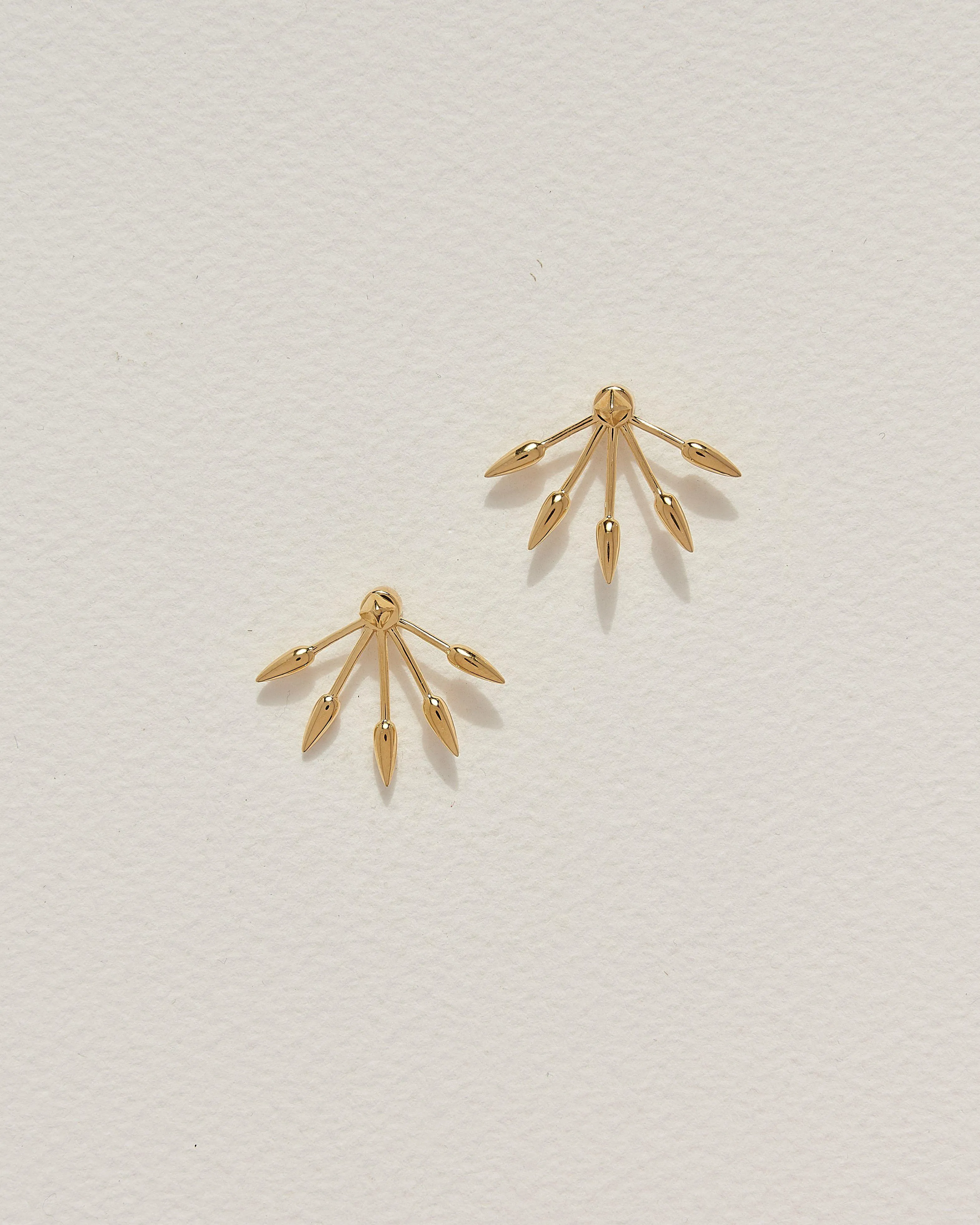 Five Spike Earrings