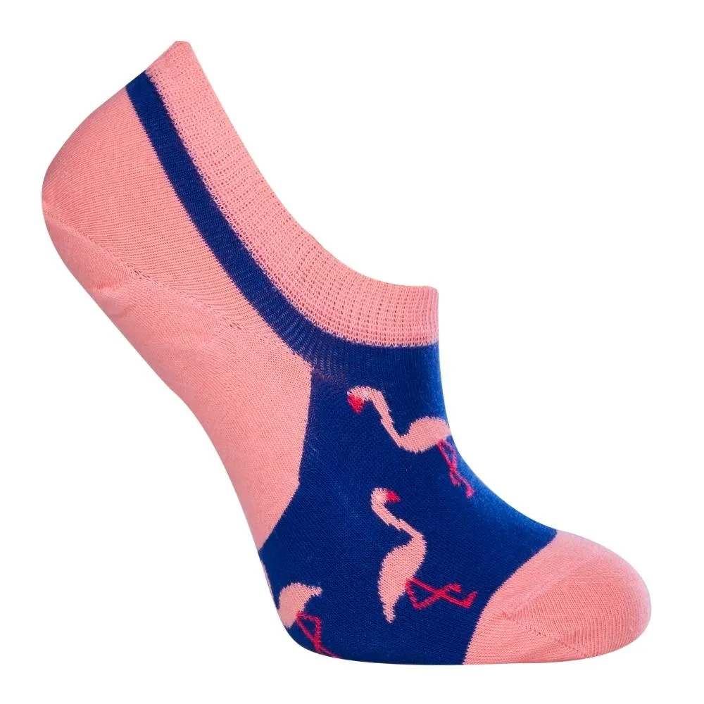 Flamingo No-Show Socks (Unisex)