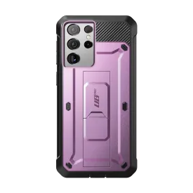 Galaxy S21 Ultra Unicorn Beetle Pro Rugged Case-Metallic Purple