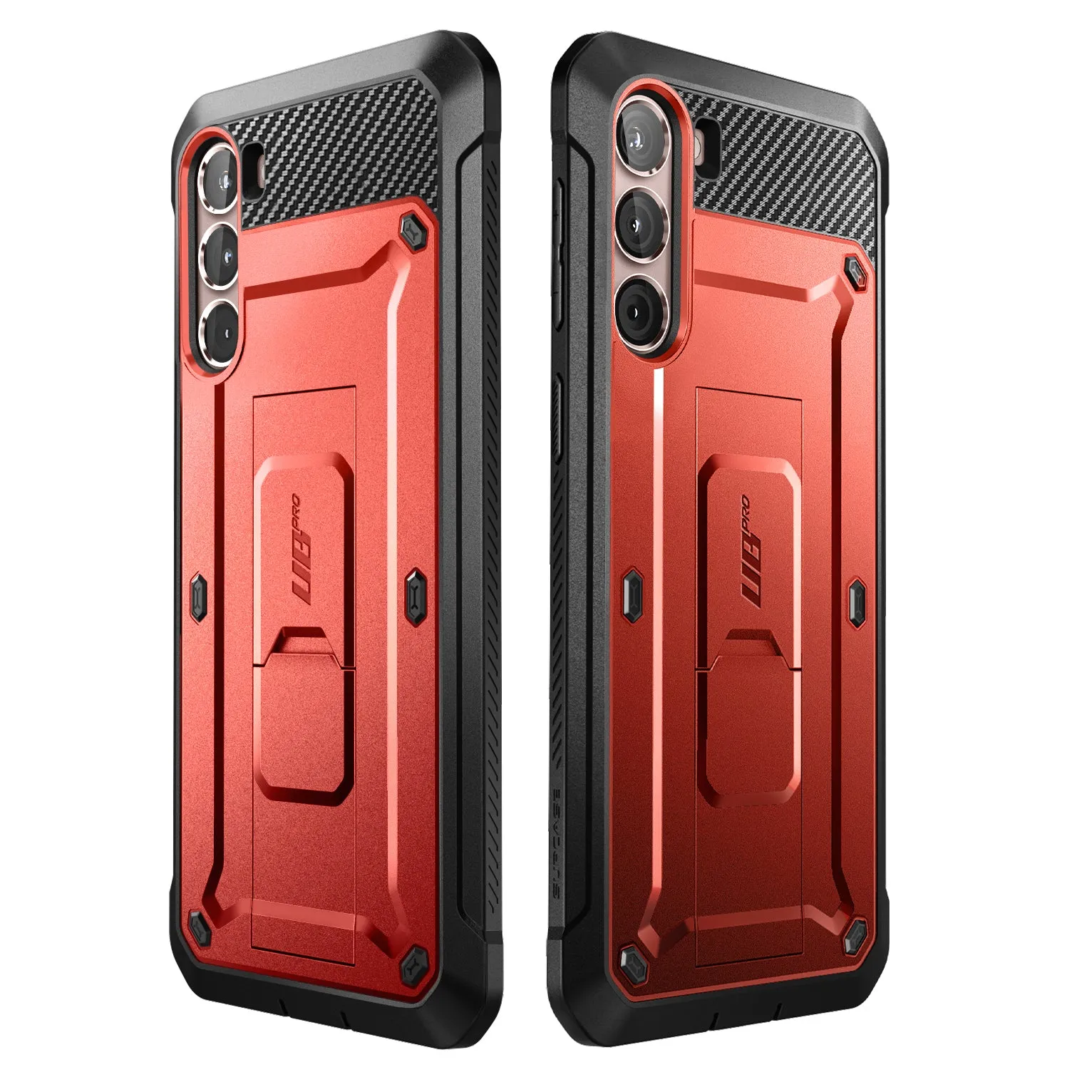 Galaxy S23 Unicorn Beetle PRO Rugged Case-Metallic Red