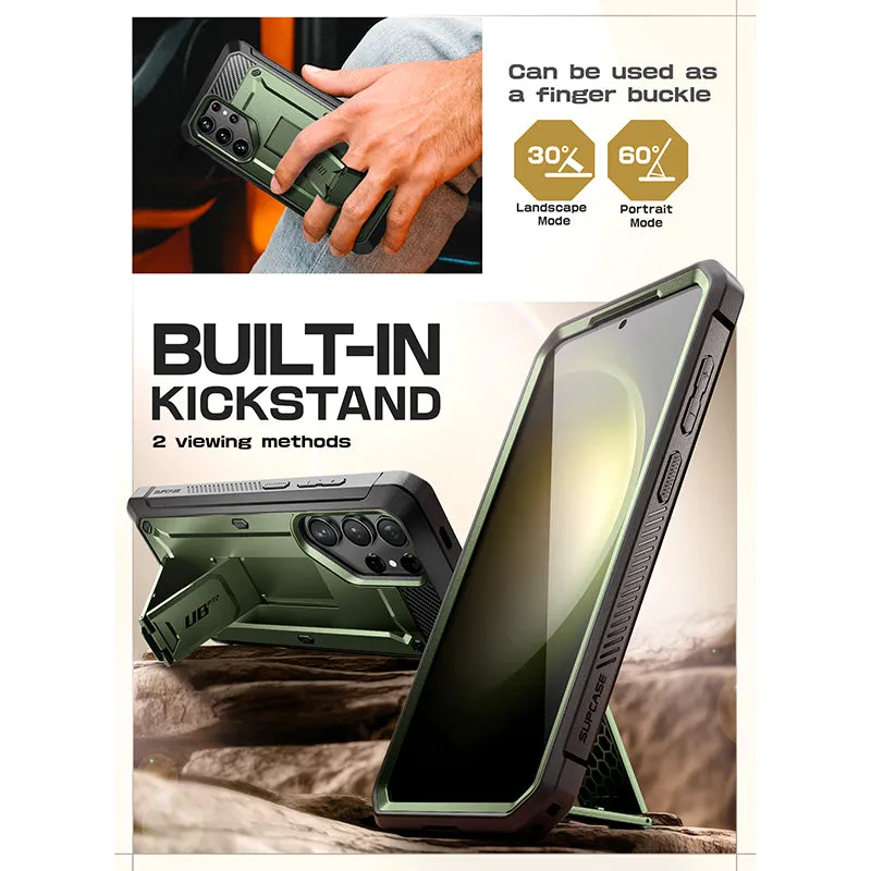 Galaxy S24 Ultra Unicorn Beetle PRO Rugged Case-Dark Green