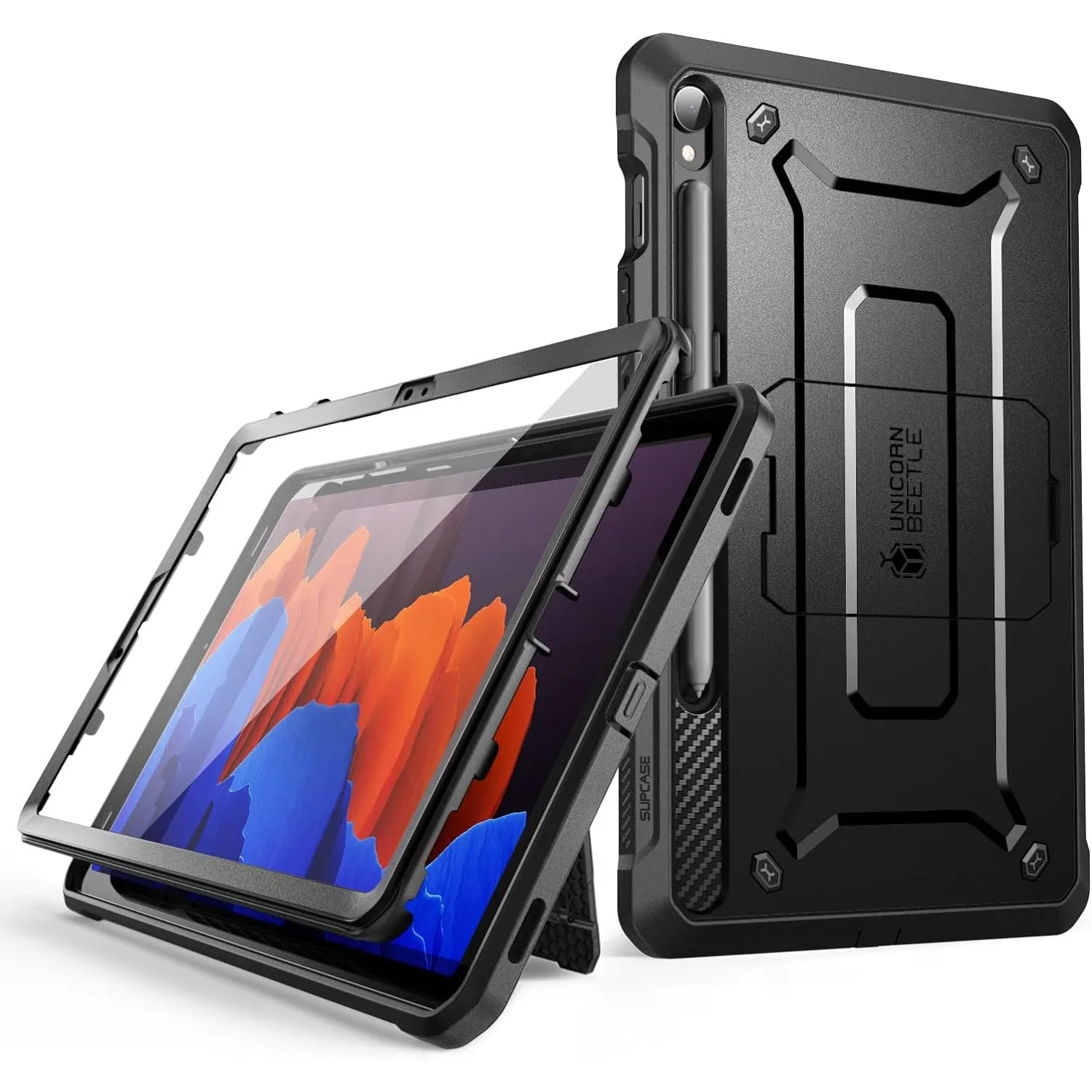 Galaxy Tab S9 FE 10.9 inch (2023) Unicorn Beetle Pro Rugged Tablet Case-Black