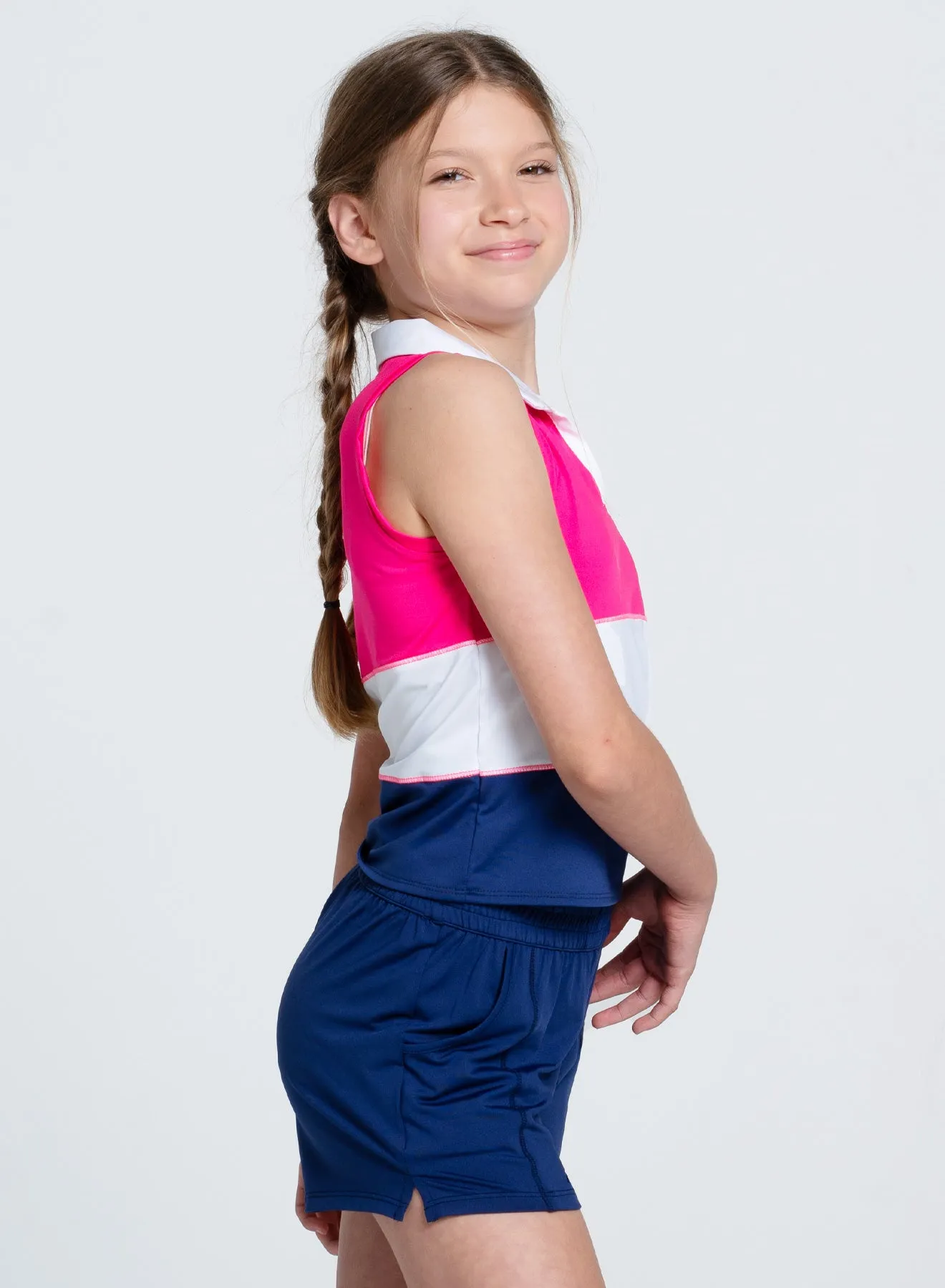 Girls Rule Sleeveless Polo