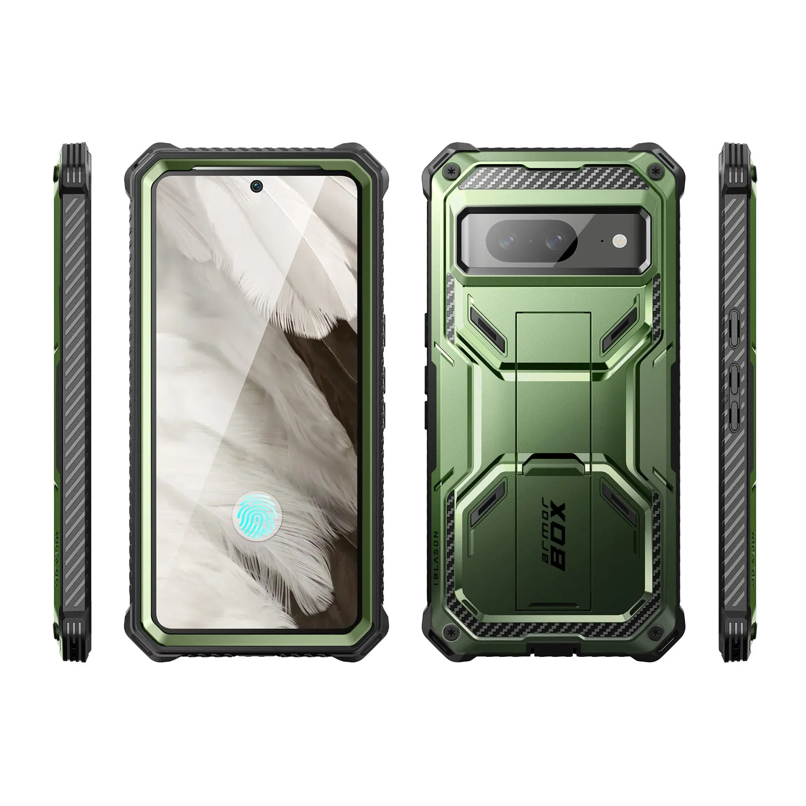 Google Pixel 8 Armorbox Case - Dark Green