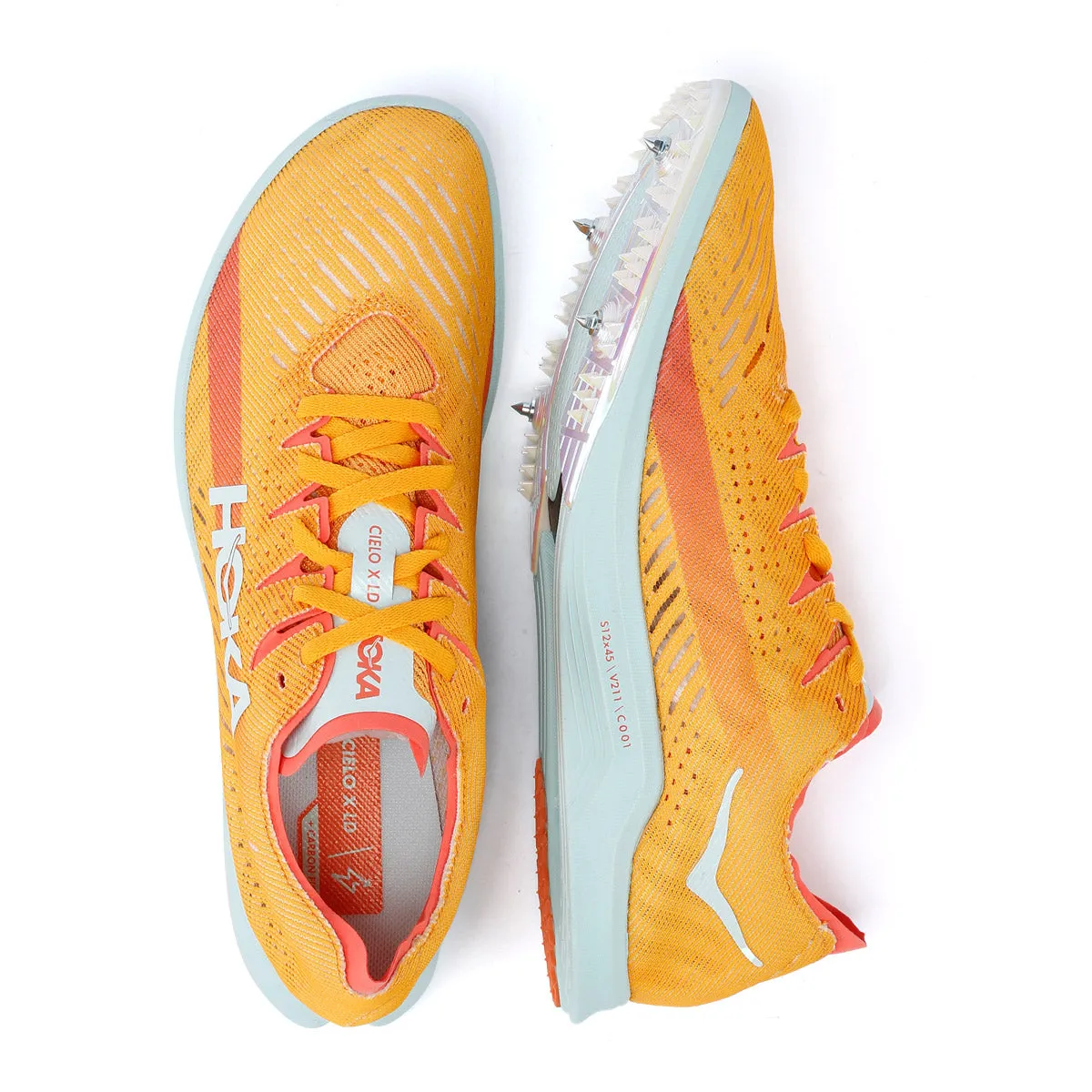 Hoka Cielo X LD Radiant Yellow / Camellia Trainers