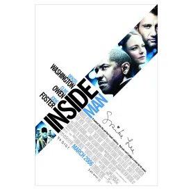 Inside Man One Sheet Movie Poster