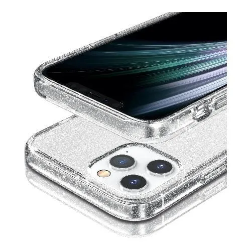 Inspire Series Clear Glitter Case - iPhone 12 Pro Max