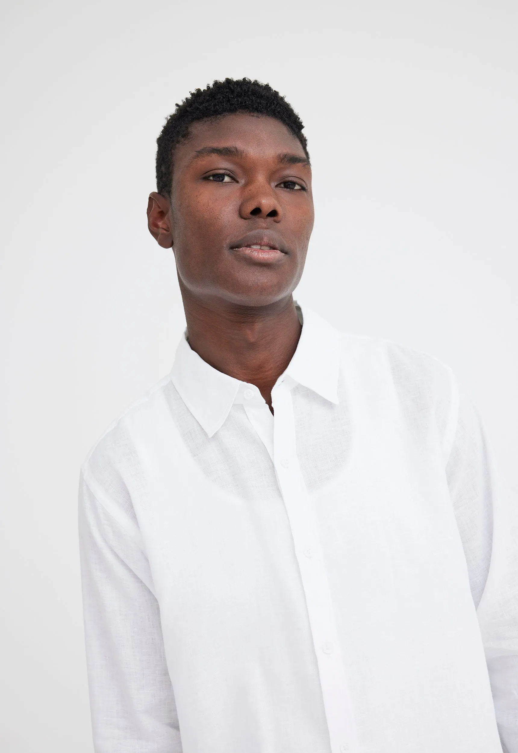 Levy Linen Shirt - White