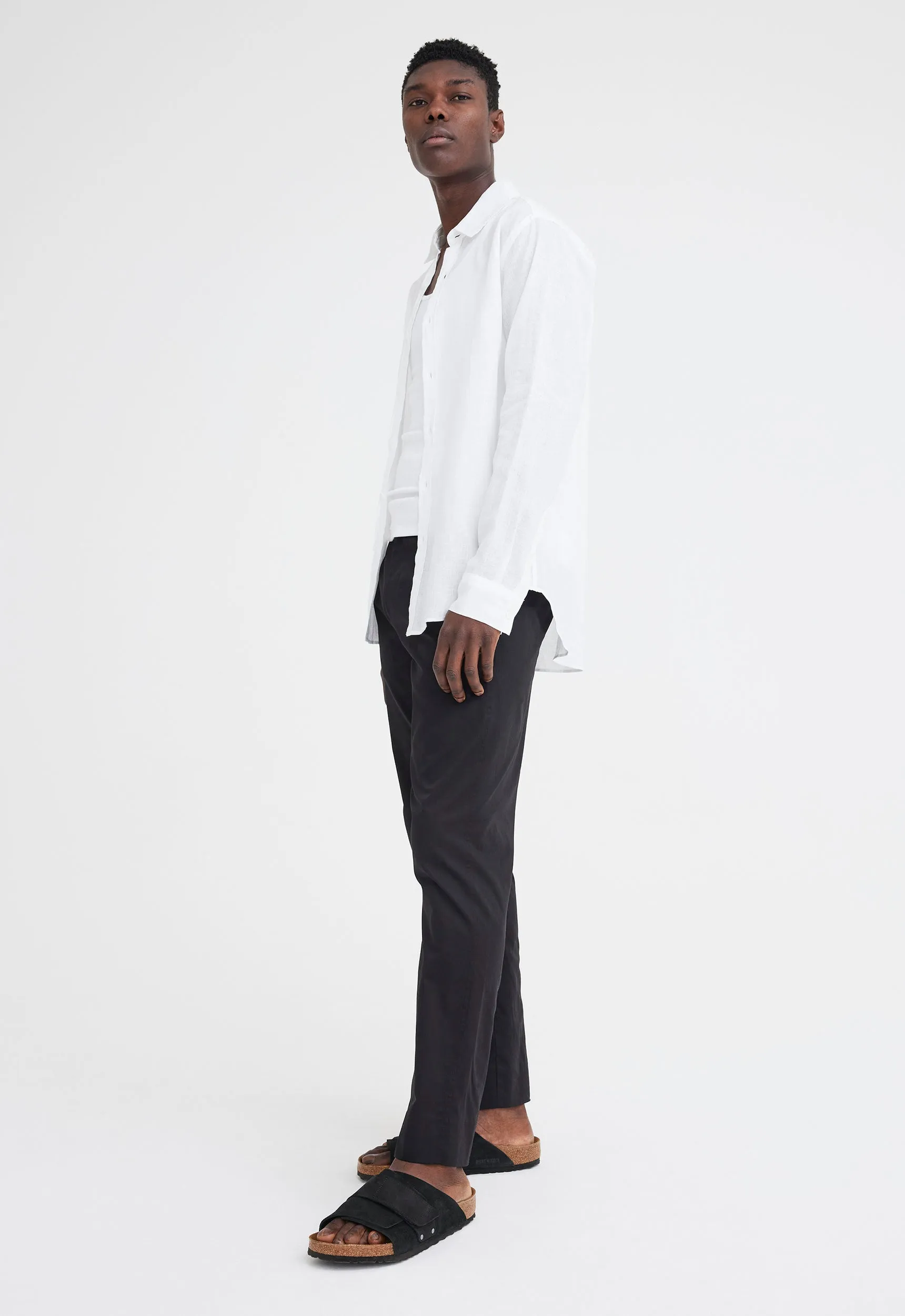 Levy Linen Shirt - White