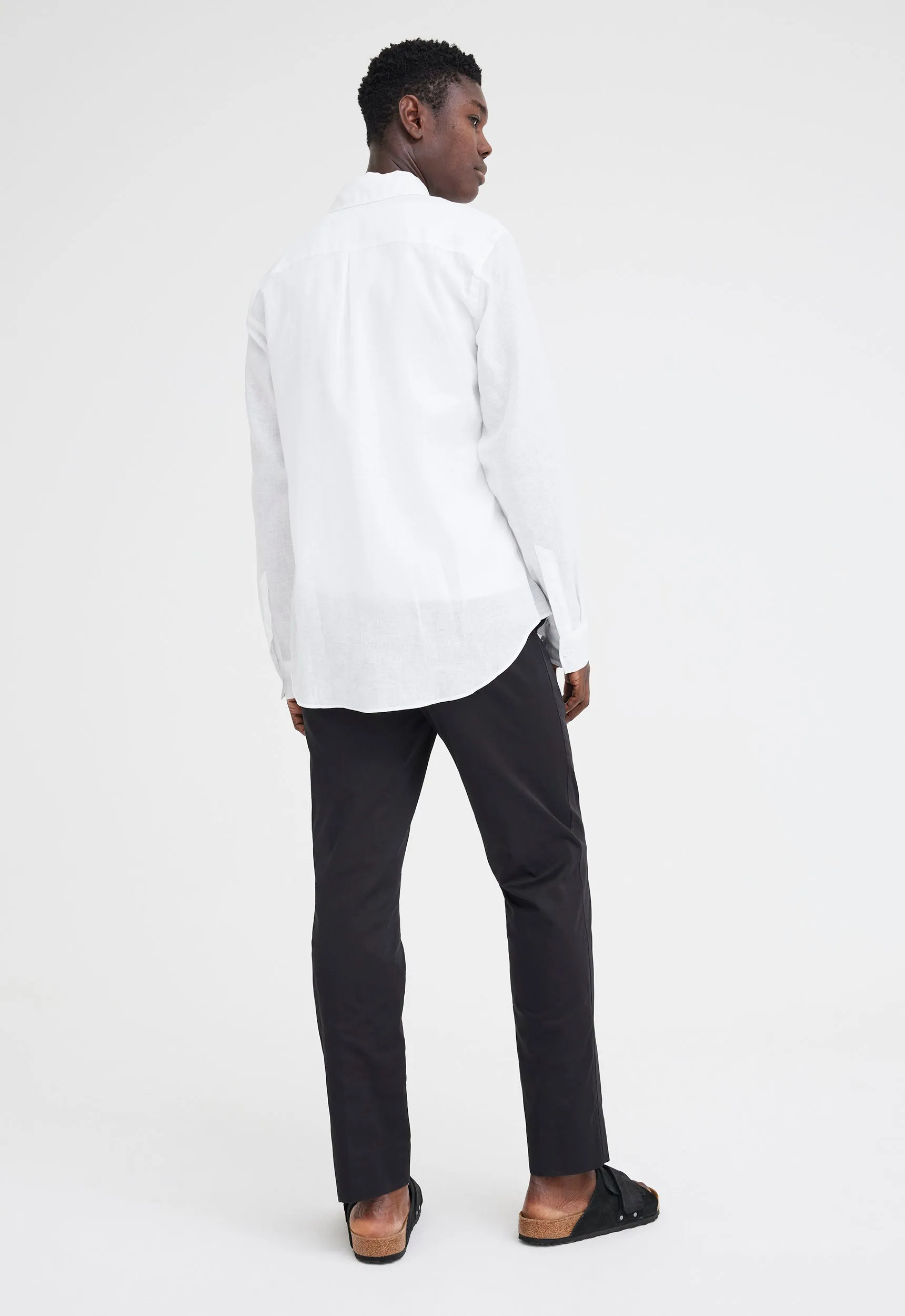 Levy Linen Shirt - White