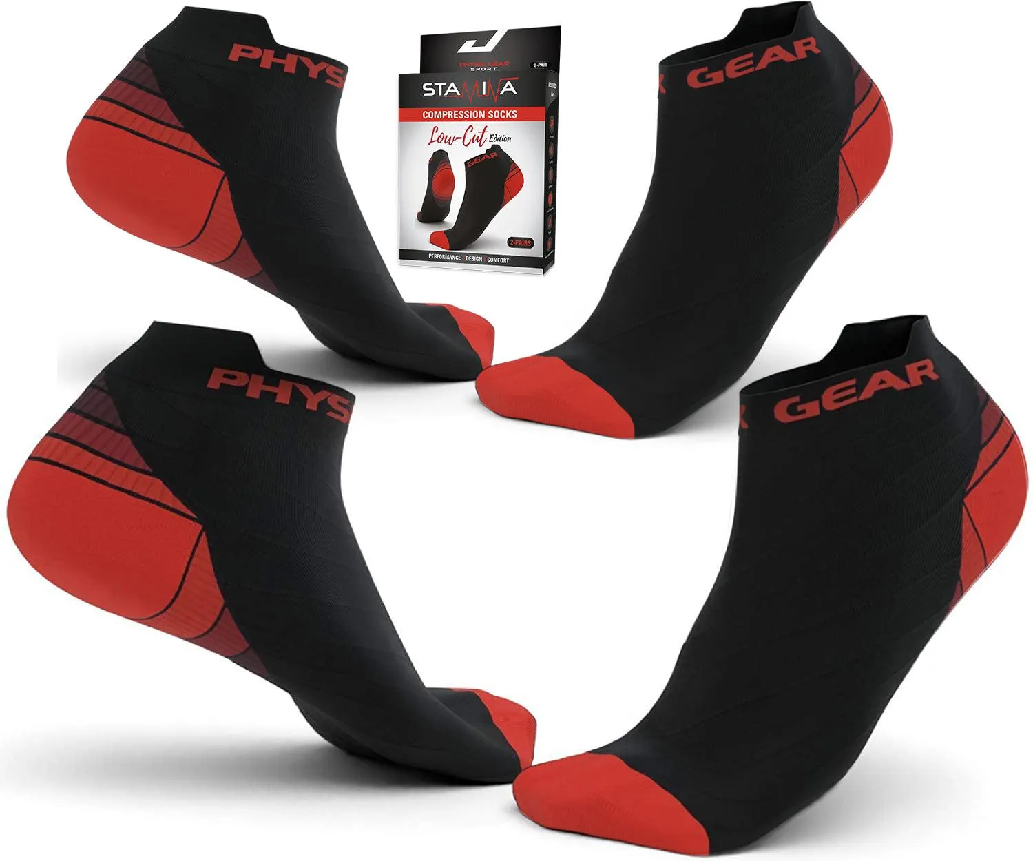 Low Cut Compression Socks - Comfort and Support for Active Feet