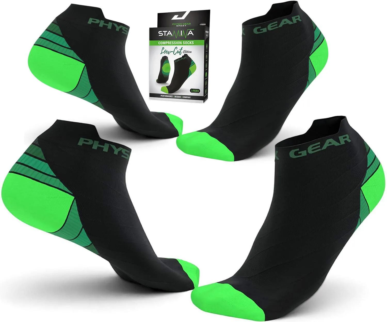 Low Cut Compression Socks - Comfort and Support for Active Feet