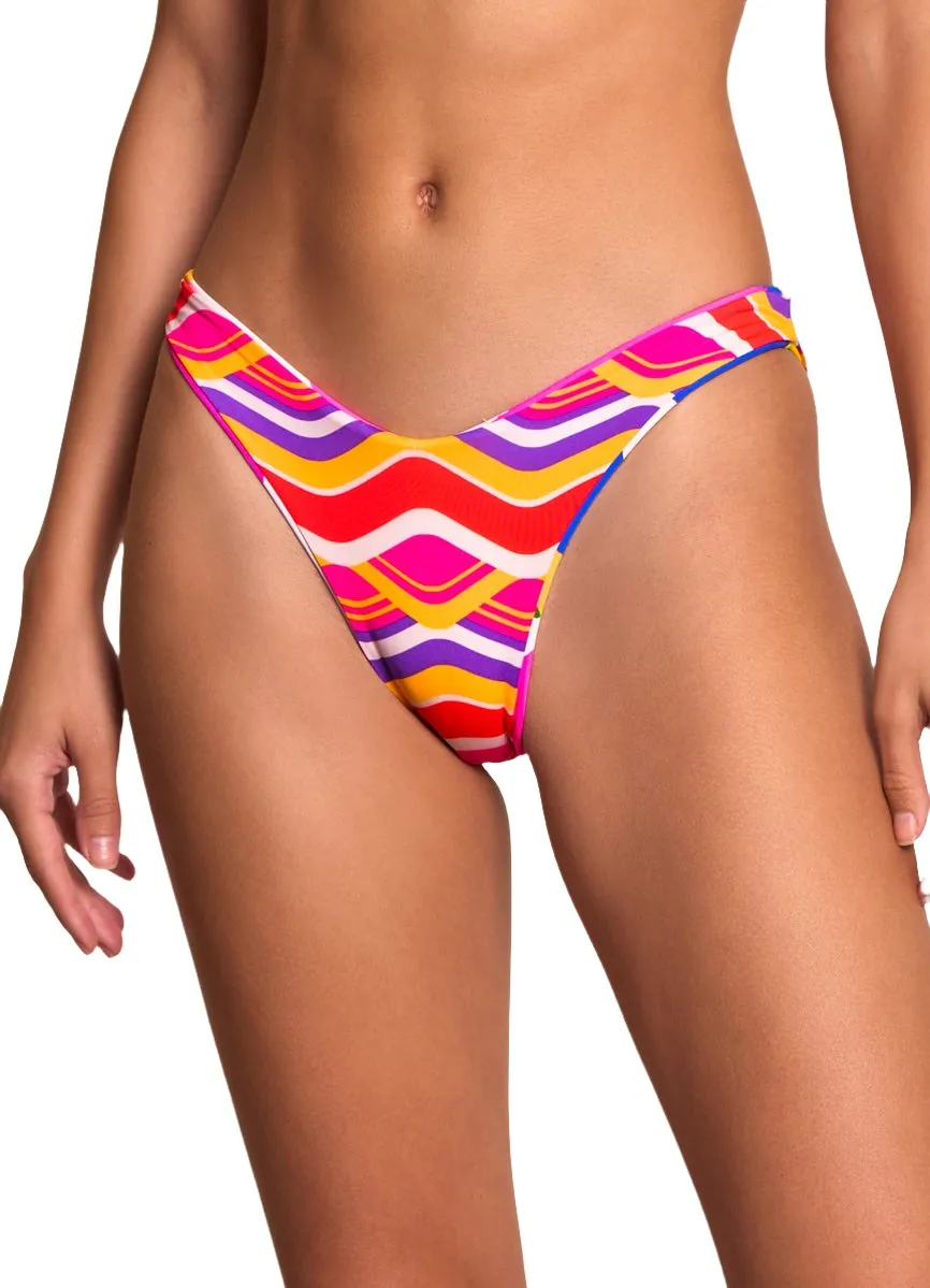 Maaji Cutouts Splendour High Leg Bikini Bottom