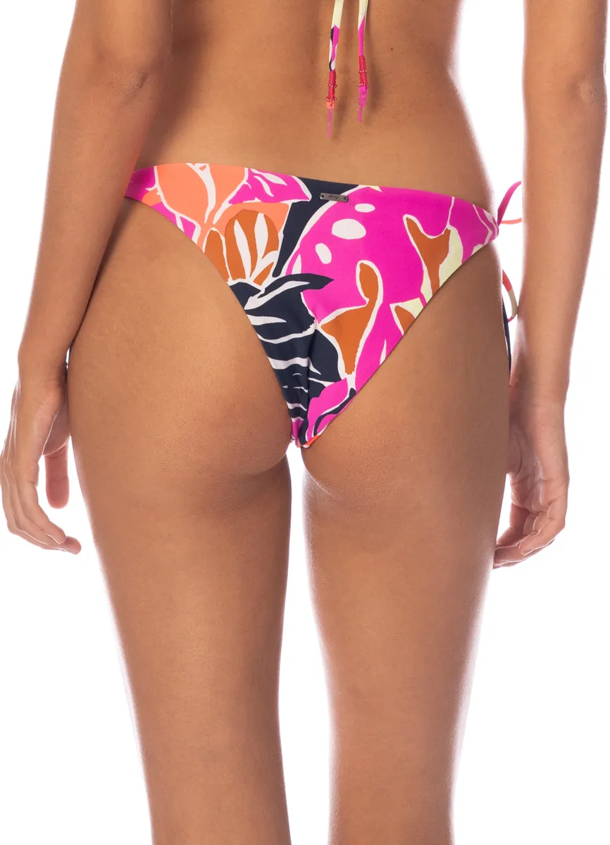 Maaji Jungle Reef Sunning Low Rise Tie Side Bikini Bottom