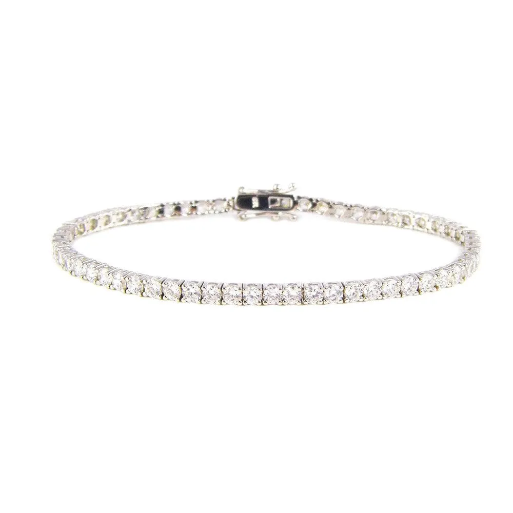 Martina Bracelet (Rhodium)