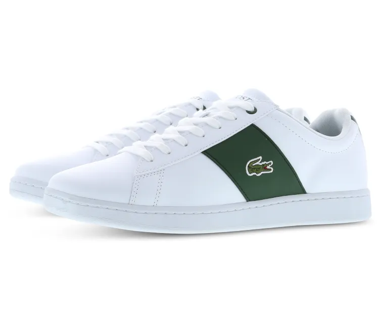 Men's Lacoste Carnaby 0121 4 SMA (White/Dark Green)