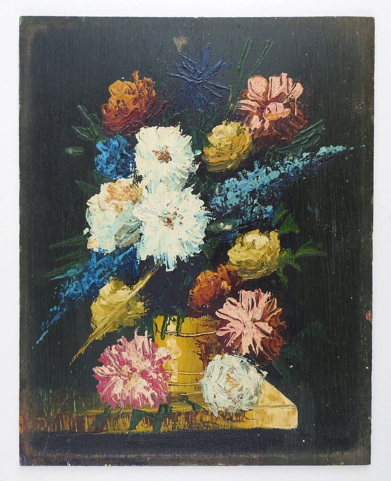 Modernist Floral Still Life Painting