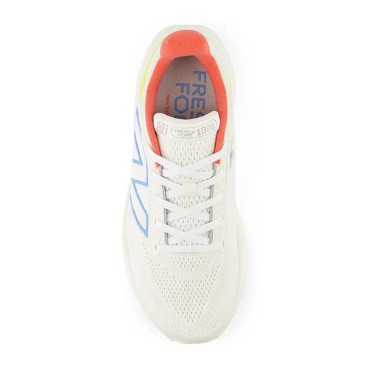 New Balance Fresh Foam X 1080 v13 (Womens) - Sea salt with coastal blue and gulf red