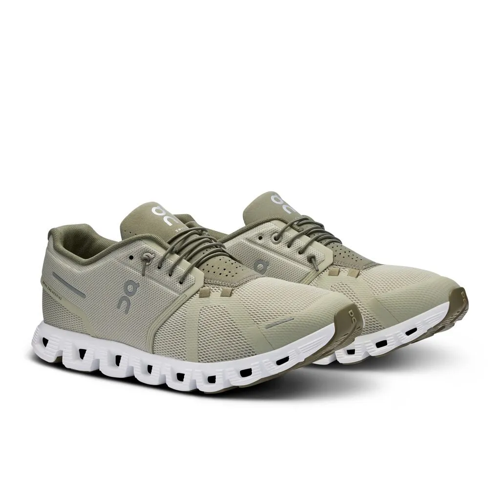 On Running Cloud 5 (Mens) - Chalk/Grove