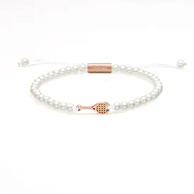 Pearl Rose Tennis Bracelet