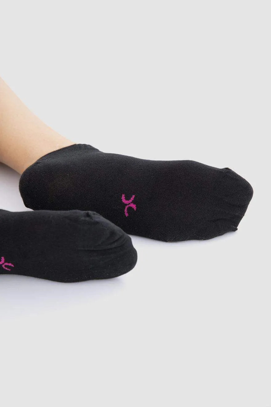 Plain Ankle Socks - 5 Pairs