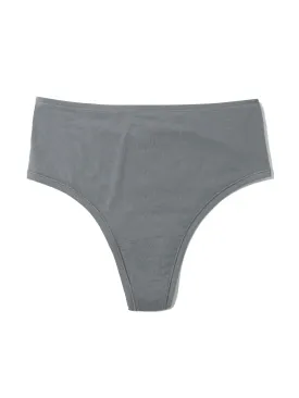 PlayStretch™ High Rise Thong So Coal Grey