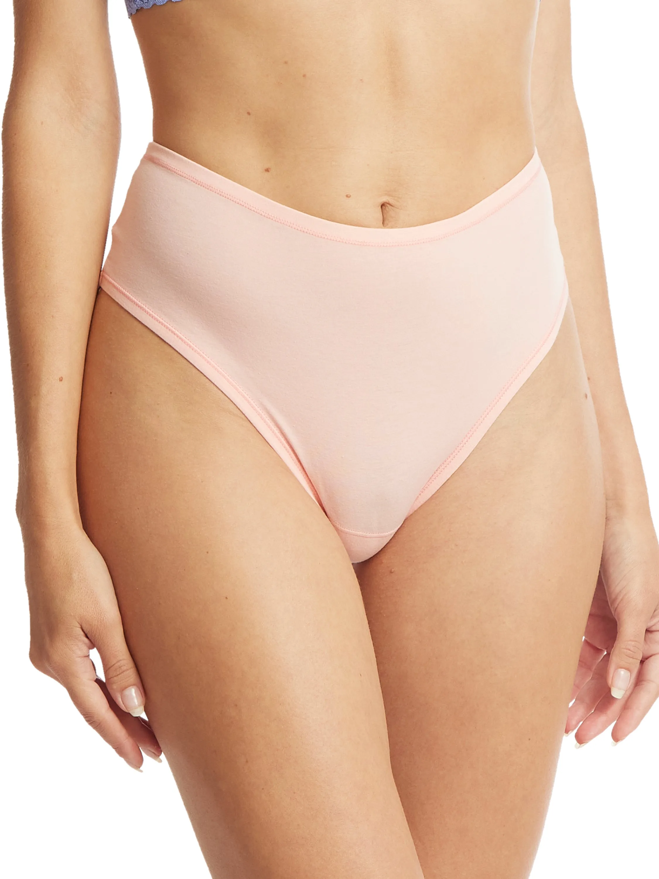 Playstretch™ High Rise Thong Sweet Nothing Pink