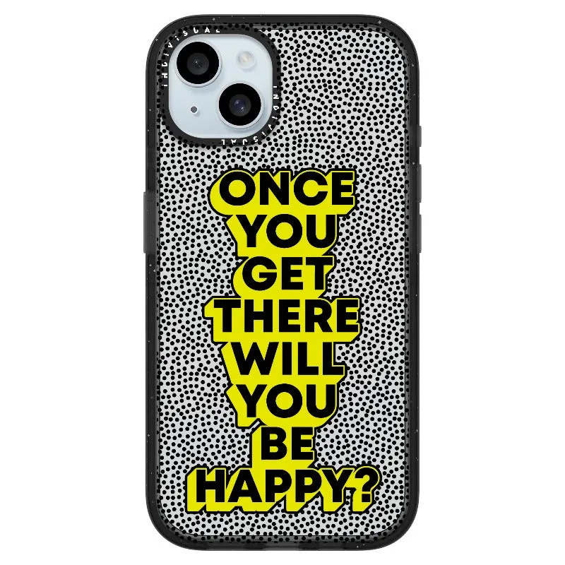 "Once You Get There Will You Be Happy"_iPhone Ultra-Impact Case [1506809]