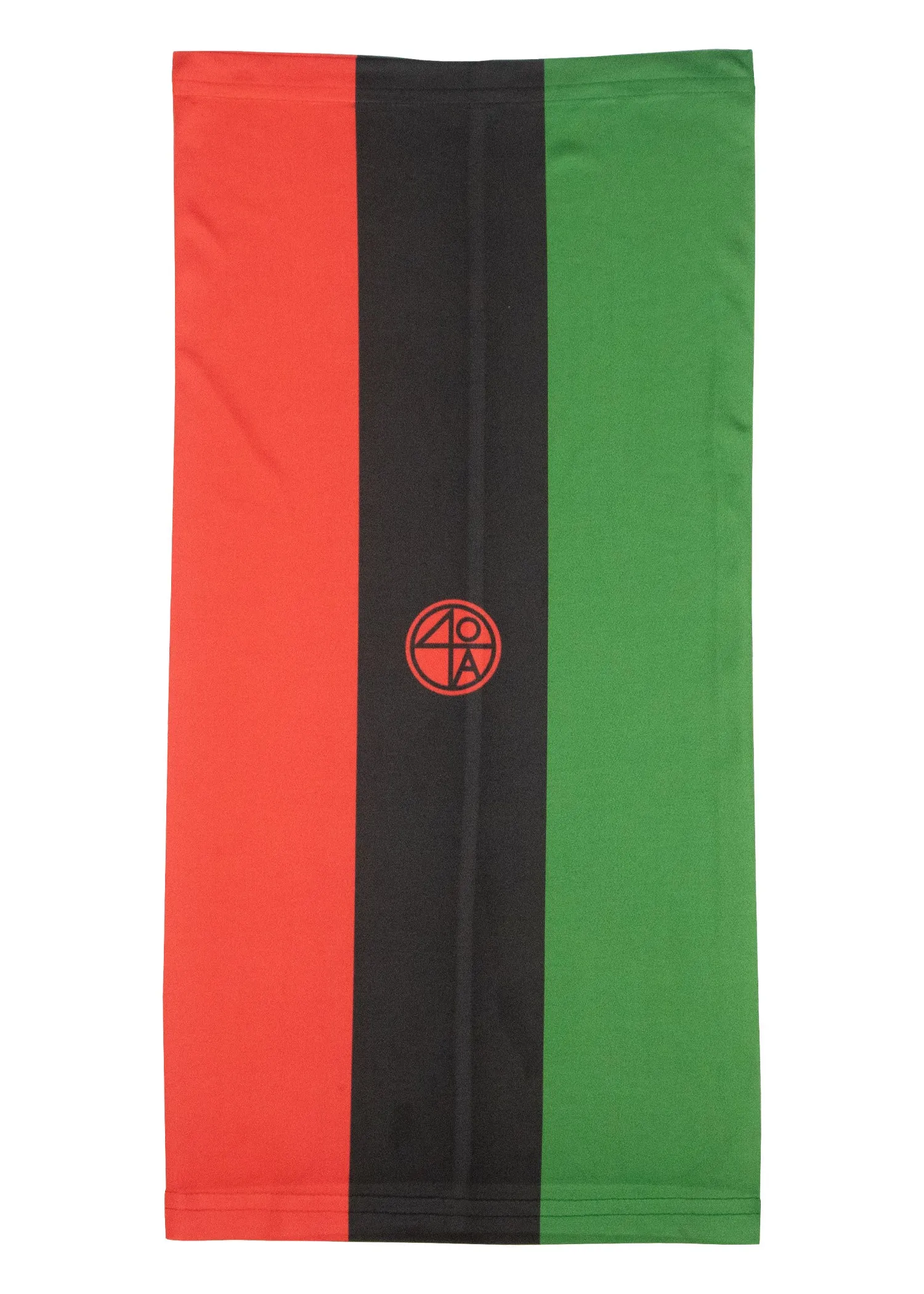 Red Black Green Neck Gaiter