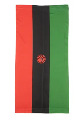 Red Black Green Neck Gaiter