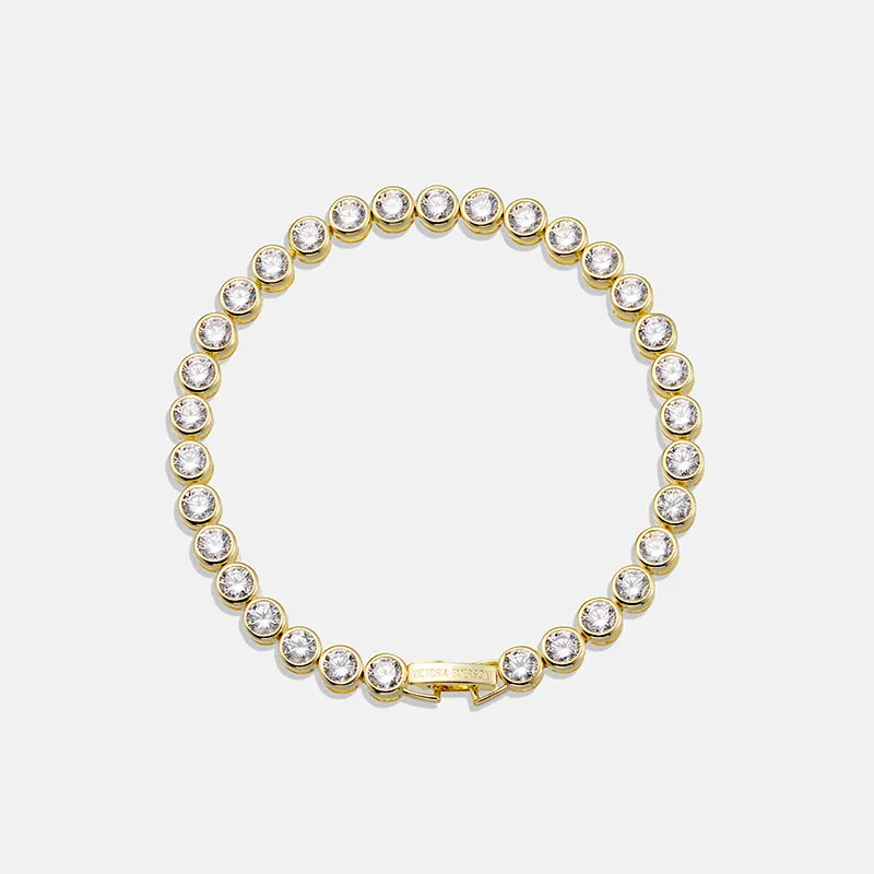 Round Cut Tennis Bracelet