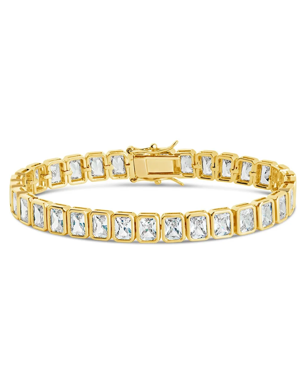 Roxie Bezel CZ Tennis Bracelet