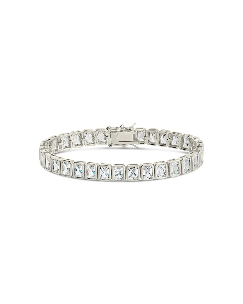 Roxie Bezel CZ Tennis Bracelet