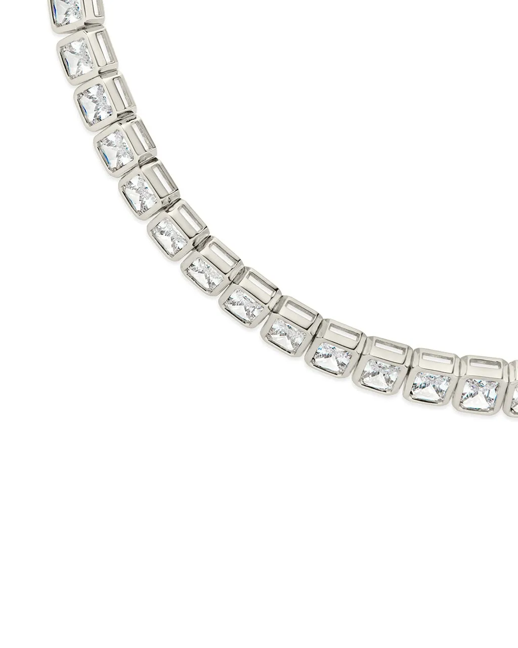 Roxie Bezel CZ Tennis Bracelet