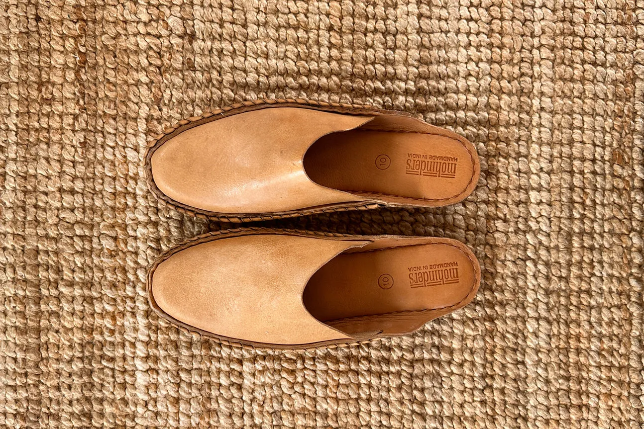 Seconds: Men's Heritage Solid City Slipper in Honey