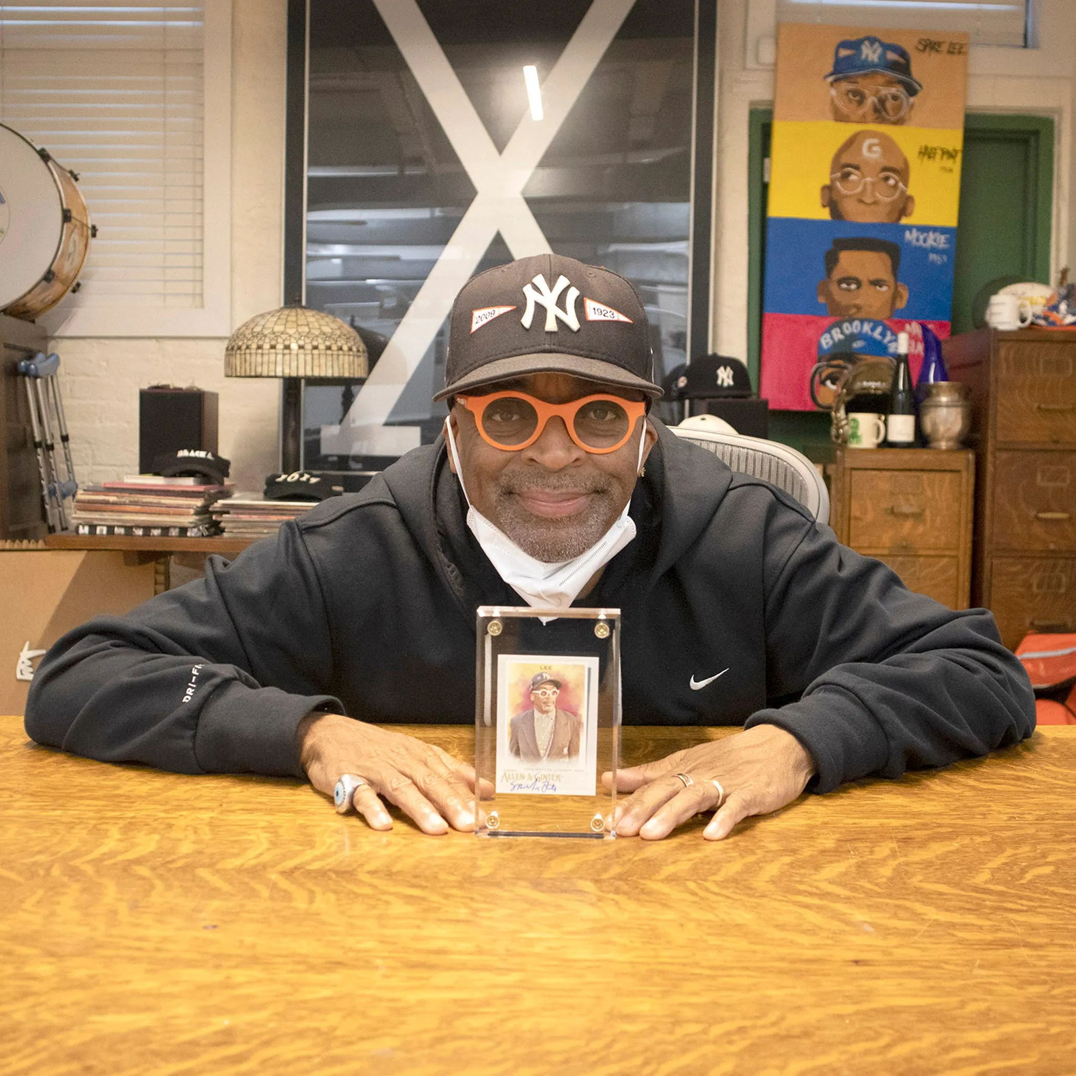 Spike Lee Topps Allen & Ginter Baseball Card