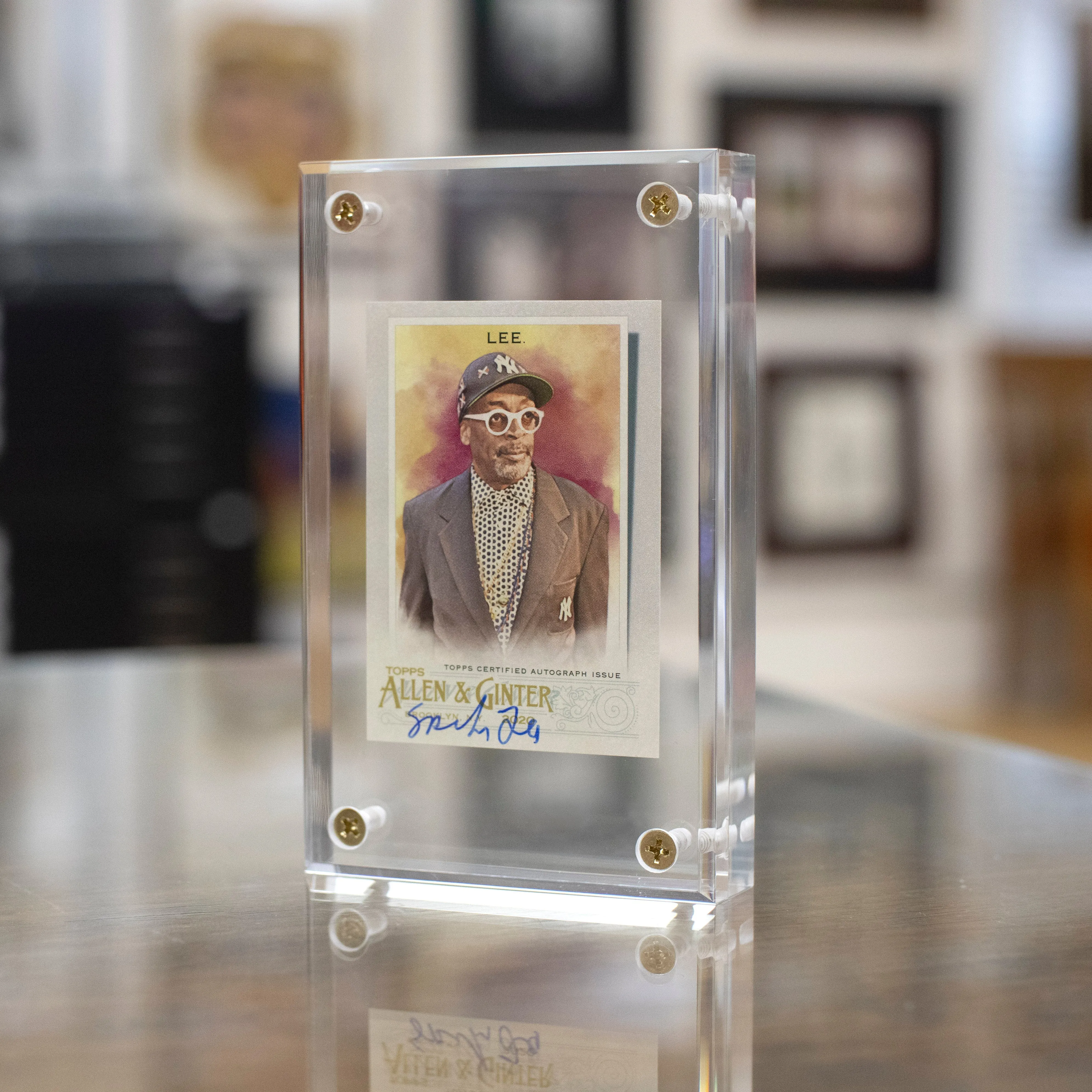 Spike Lee Topps Allen & Ginter Baseball Card