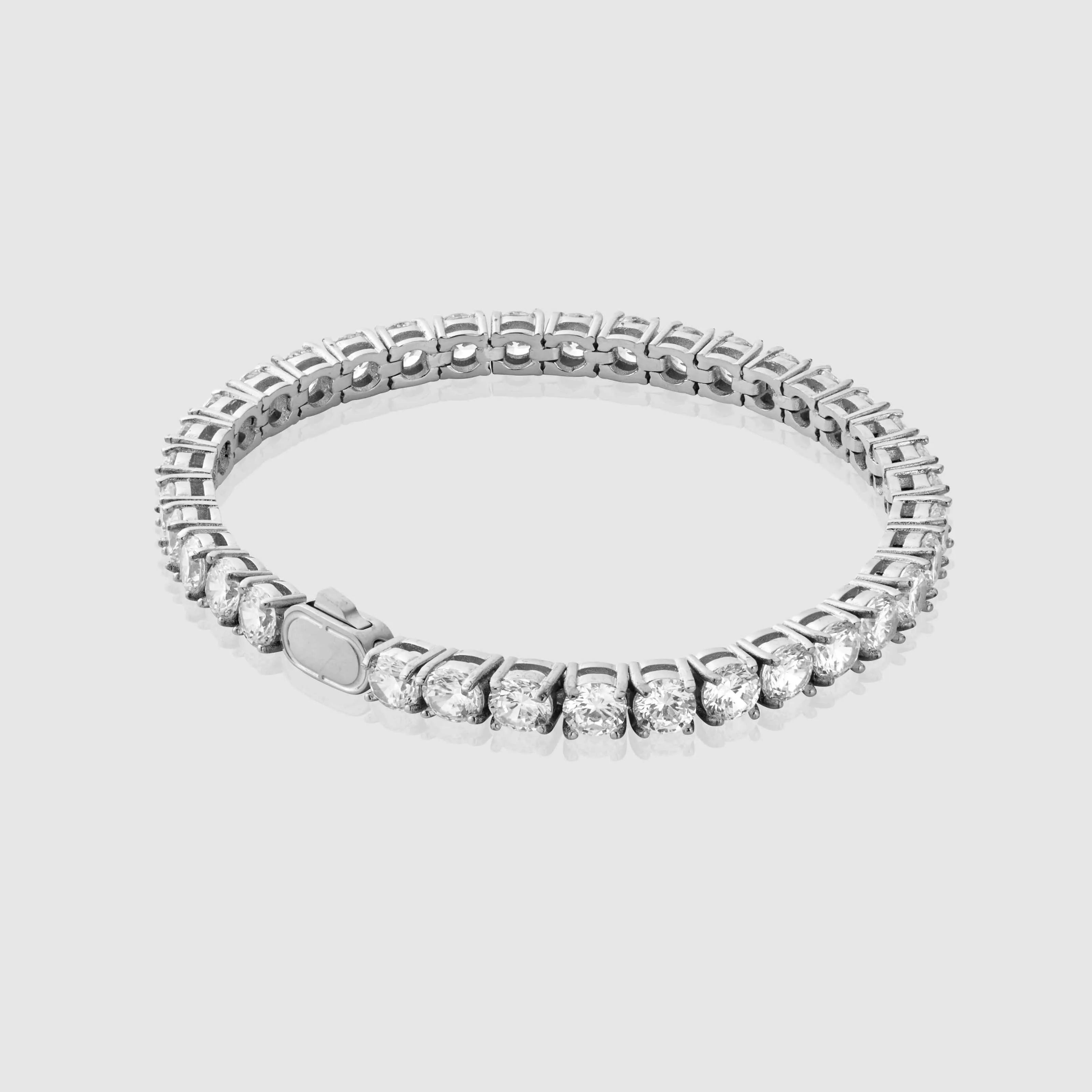 Tennis Bracelet (Silver) 5mm